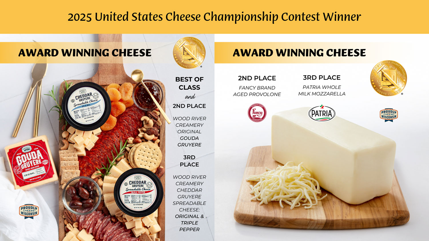 2025 United States Cheese Championship Contest Winner