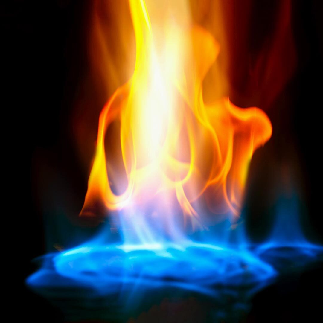 Fire Background-long exposure