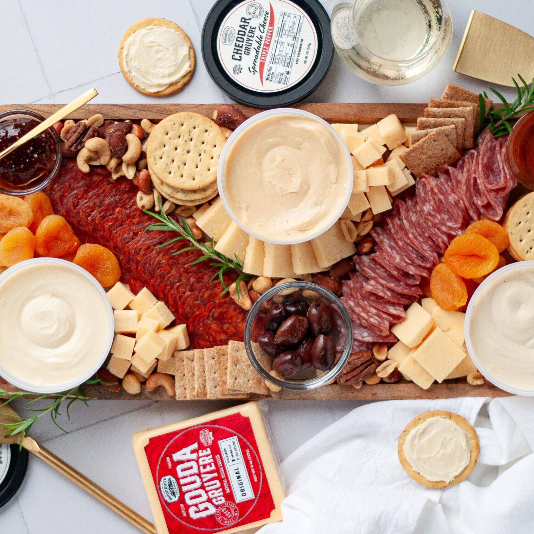 Elegant Charcuterie Board, Recipe and Photo Courtesy of Our Love Language is Food